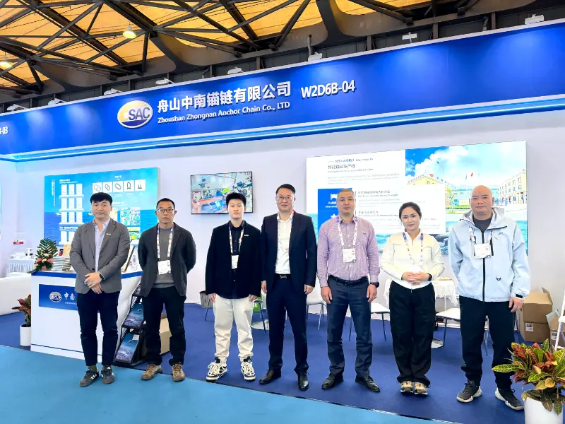Zhoushan Zhongnan Anchor Catenam ad MARINTEC MMXV: Prosperum Participatio in Shanghai